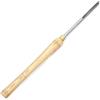 XUANSHIYA 1 pz Utensile for Tornio, 1/2 Pollice 1/4 Pollice 3/8 Pollice Ciotola for Tornitura del Legno Sgorbia Tornio Scalpello Accessori for Tornio in Acciaio ad Alta Velocità HSS con Manico in Legno (Size :