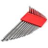 TEKTON Ball End Hex Key Set, 15-Piece (1.3-10 mm) with Holder | KLX91201
