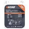 Echo Catena per motosega 16 3/8 .050 52 DL CS-310, CS-303T, CS-330MX4, CS-330T, CS-3510, CS-352, CS-370, CS-400 Motoseghe / 91PX57CQ