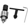 Todikaper JT0 - Set di mandrini per trapano motore da 0,3-4 mm, gamma di serraggio con chiave a T, connettore per albero motore elettrico da 4-8 mm (4 mm)