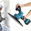 TONGDAJINBAO Frattazzatrice Elettrica Levigatrice Per Pareti 1680W Betoniera Con Batteria Al Litio Senza Spazzole Cazzuola Per Malta Cementizia E Intonaco Strumento Portatile Per Intonacatura(Blue,1 battery)
