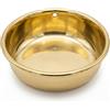 Incensera Ricambio Ciotola in Acciaio Inox 5,5 cm 35 ml, Finitura Ottone | Adatta a oli essenziali, resine ed erbe aromatiche