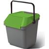 MATTIUSSI EASYMAX 35 lt - I contenitori per la differenziata salva spazio (Verde)