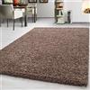 Teppium Moderno Tappeto Salotto 160x230 cm Mocca - Shaggy Tappeto per scendiletto Camera da Letto, Cucina y Soggiorno - Tappeto Morbido y Fluffy, Monocromatico, facile manutenzione