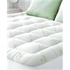 Niagara Sleep Solution Niagara Coprimaterasso matrimoniale 140 x 190 cm in bambù - Traspirante e fresco - Comfort e supporto - Adatto a materassi con spessore da 20 a 50 cm