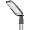 Aigostar Lampione LED 50W, 4500LM Luce Stradale 6500K IP65 Impermeabile IK08 Per Parcheggio, Strada, Scuola, Campo Da Basket, Cortile, Piazza