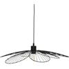ATMOSPHERA CREATEUR D'INTERIEUR Atmosphera - Sospensione Fiore - Metallo - Nero - D57 cm