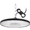 Treoir UFO LED Lámpara de Alta Bahía 200W, 20000LM Naves Industriales Blanco Frío 6500K Foco Industrial, Impermeable IP65 Taller Lámpara para Garaje Fábrica (1pcs)