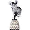 KXQYIKYI Applique da Parete Zebra Testa di Animale Lampada da Parete in Resina Applique da Parete per Camera da Letto Soggiorno Ristorante Bar Illuminazione Decorazione (Colore: Sinistra)
