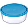 Bormioli Rocco Bormioli Frigoverre Contenitore Tondo con Coperchio, 23 cm, 1 pz
