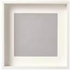IKEA Sannahed - Cornice per foto, dimensioni interne 35 x 35 x 4 cm, dimensioni esterne 37 x 37 cm, con passepartout incluso - bianco