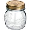 Bormioli Rocco Bormioli - Set di barattoli quattro stagioni in vetro, forme e dimensioni assortite, Vetro, 0.25 Liter