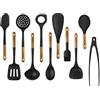 Staub Utensili da cucina in silicone, 11, nero