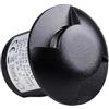 Partenopea Faretto led da esterno segnapasso calpestabile luce da incasso terra 1w impermeabile IP67 illuminazione per giardino viali sentieri (Luce calda 3000, Biemissione)