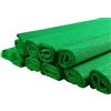 Netuno 10x rotolo di carta crespa verde 200 x 50 cm carta crespa colorata di alta qualità per lavoretti compleanno matrimonio Natale Pasqua Carnevale decorazioni fiori regali
