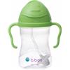 b.box Tazza con Cannuccia | Bicchiere con Cannuccia Bambino | Coperchio Scorrevole, Cannuccia Ponderata, Antigoccia e Ergonomica | Senza BPA, Lavabile in Lavastoviglie | 6+m | 240 ml
