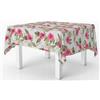 HOME ZEN HOUSEHOLD LINEN BELLISSIMA TOVAGLIA COPRITAVOLO NO STIRO ANTIPIEGA STAMPA MODERNA ART CHERRY (ROSE, 140X140 CM)