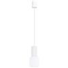 SOLLUX lighting Lampada da Sospensione - Lampada da soffitto in Alluminio e Vetro -1 Paralume - Lampadina LED - Bianco Halo