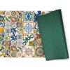 WohnDirect Tappeto da Cucina per Interni Fino a 10 m di Lunghezza - 100% Poliestere - Tappeto Cucina Antiscivolo - Facile da Lavare - 50 x 180 cm