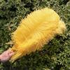 GUOZHAN 10 Pezzi/Lotto Piume di Struzzo Bianche Naturali 15-50 cm Grandi Piume per Decorazioni per la casa e Matrimoni centrotavola da Tavolo Artigianato