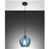 Fabas Luce Lampadario GALLURA, E27, IP20, azzurro