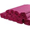 Netuno 10x rotolo di carta crespa bordeaux 200 x 50 cm carta crespa colorata alta qualità per lavoretti creativi fai da te regali compleanno matrimonio Natale Pasqua Carnevale decorazioni fiori regali