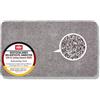 Astra Tappeto antisporco interno 75x130 cm - Zerbino lavabile grigio 100% cotone - Entra ASSORBENTE - Tappetino antiscivolo facile da pulire