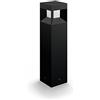 Philips Lighting Parterre Palo da Terra da Esterno, Altezza 40 cm, Nero