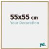yd. Your Decoration - Cornice 55x55 cm - Faggio Chiaro - Cornice Decorativa Parete in Plastica con Vetro in acryl - Antiriflesso - 55x55 Cornice - Evry