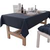 PETTI Artigiani Italiani - Tovaglia, Tovaglia da Tavola, Tovaglia Cucina in Cotone Disegno Tinta Unita Blu X24 Posti (140x450 cm) 100% Made in Italy