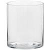 Pandecor Vaso Cilindro portacandele - portafiori in vetro trasparente d. 15 cm h. 15 cm