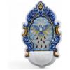 Generico Acquasantiera per Prima Comunione e Cresima, Resina Effetto Ceramica, 11x7 cm, Prodotta in Italia (Cresima)