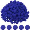 PATIKIL 0.4 Pollici Pon Pon per Lavoretti, 500pcs Piccoli Pon Pon per Lavoretti Mini Palline Soffici All'Ingrosso Alta Elasticità Palline Pelose per Cappello Arte Natalizia, Blu Cobalto