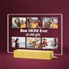 SENSING Lampada Spotify Personalizzata Con Foto - Idee Regalo Festa Della Mamma Personalizzato, Regali per Mamma, Lampade con Cornice Fotografica Acrilico - Regalo da Parte Figli e Figlie