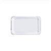 VIRSUS Vassoio di Cartone Bianco per Pasticceria - Pacco da kg. 10 (Circa 153pz) - Formato cm. 19,5x27,5 cm Mis. 3L - Vassoi rettangolari monouso Utilizzabili per servire Dolci, pasticcini, Torte