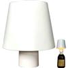 Generico Lampada per bottiglie senza fili, lampada da tavolo senza fili a LED per bottiglie di vino con 3 modalità di colore, lampada da tavolo a batteria dimmerabile per camera da letto, bar (Bianco)