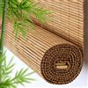 X1NGFU Tenda A Rullo in bambù Naturale,Tende Avvolgibili Traspiranti,Tende da Finestra per Esterni,Veneziane per Finestre,Colore Carbonizzato,per Giardino/Veranda,Personalizzate (W170xH160cm(67x63in))