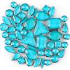 Brillabenny 50 Pietre CASTONI Strass da Cucire Cristallo Vetro Mix CABOCHON Stone Claw DECORI Gioielli Bijoux Abito Scarpe (Blu Zircon Turchese)