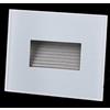Lampo Lighting Technology Lampo Segnapasso in Vetro TRICOLOR Inclinato a LED Dimmerabile 5W Per Scatole Standard 503 IP66