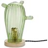 Balvi Lampada da Tavolo Cactus Mexico Colore Verde A Forma di Cactus Cavo Intrecciato Rivestito di NY