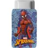 CARTOON Trapunta invernale per bambini Spiderman Marvel 160x250 cm piumone letto singolo coperta trapuntata morbida e calda in 100% Microfibra Poliestere 350 gsm