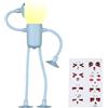 Dtaigou Luce notturna sportiva, forma modificabile, divertente luce notturna per sport, 2024, simpatica lampadina da uomo, luce notturna, decorazione per soggiorno, camera da letto