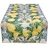 GIURI TESSUTI - RUNNER Centrotavola in tessuto Gobelin Jacquard, Realizzato a mano in Italia (RUNNER - CERAMICA LIMONI)