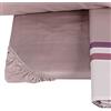Fazzini KUBRIC 60 Completo Lenzuola - Taglia: 2 piazze,Colore: KBCCOBO-276 - Rosa/Purple
