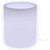 Danieli Lampada Vaso Luminoso da Giardino ROSE a LED | In resina anti-ingiallimento | Luce bianco freddo 5000 k| Led IP67 | Made in Italy | Trasformatore IP20 da 1,1 mt | cm 32X42| kg 2