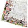 PARAMAISON Tovaglia Pasquale in Cotone RABBIT, Rettangolare 6 Posti 140x180 cm, Decorazione per Tavola e Cucina, Stampa Digitale, Idea Regalo, Made in Italy