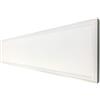 ENERGMiX Pannello da soffitto a LED da 40 W, con telaio in alluminio, rettangolare, 120 x 30 x 4,4 cm, bianco neutro, 4800 lumen