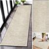 GmyoieqI Tappeto Passatoia Corridoio Lungo Tappeti Cucina Lavabile Antiscivolo Moderna Tappeto per Cucina al Metro 70 x 200 cm Tappeti Runner Ingresso Ingresso per Ufficio Entrata Bagno Salotto Beige