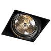 Qazqa oneon trimless 111 - Faretto da incasso grande Moderno - 1 luce - L 156 mm - Nero - Moderno - Soggiorno I Camera da letto I Sala da Pranzo I Cucina