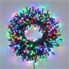 BAYNOS Catena di Luci Esterno/Interno 9M 100 LED, Stringa per Albero di Natale con cavo verde, decorazioni luminose impermeabile IP44, luminarie con 8 Modalità per Decorazioni Giardino (Multicolore)